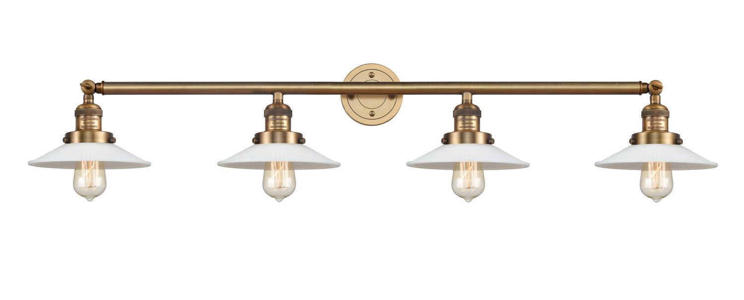 Innovations - 215-BB-G1 - Four Light Bath Vanity - Franklin Restoration - Brushed Brass