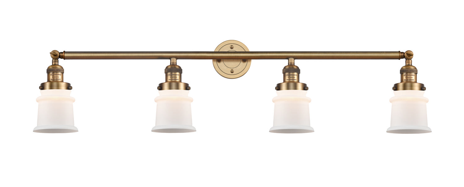 Innovations - 215-BB-G181S - Four Light Bath Vanity - Franklin Restoration - Brushed Brass