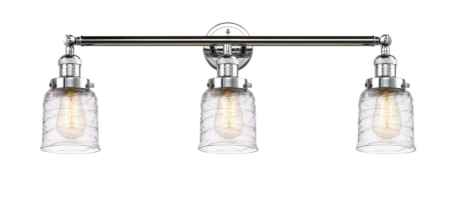Innovations - 205-PC-G513 - Three Light Bath Vanity - Franklin Restoration - Polished Chrome
