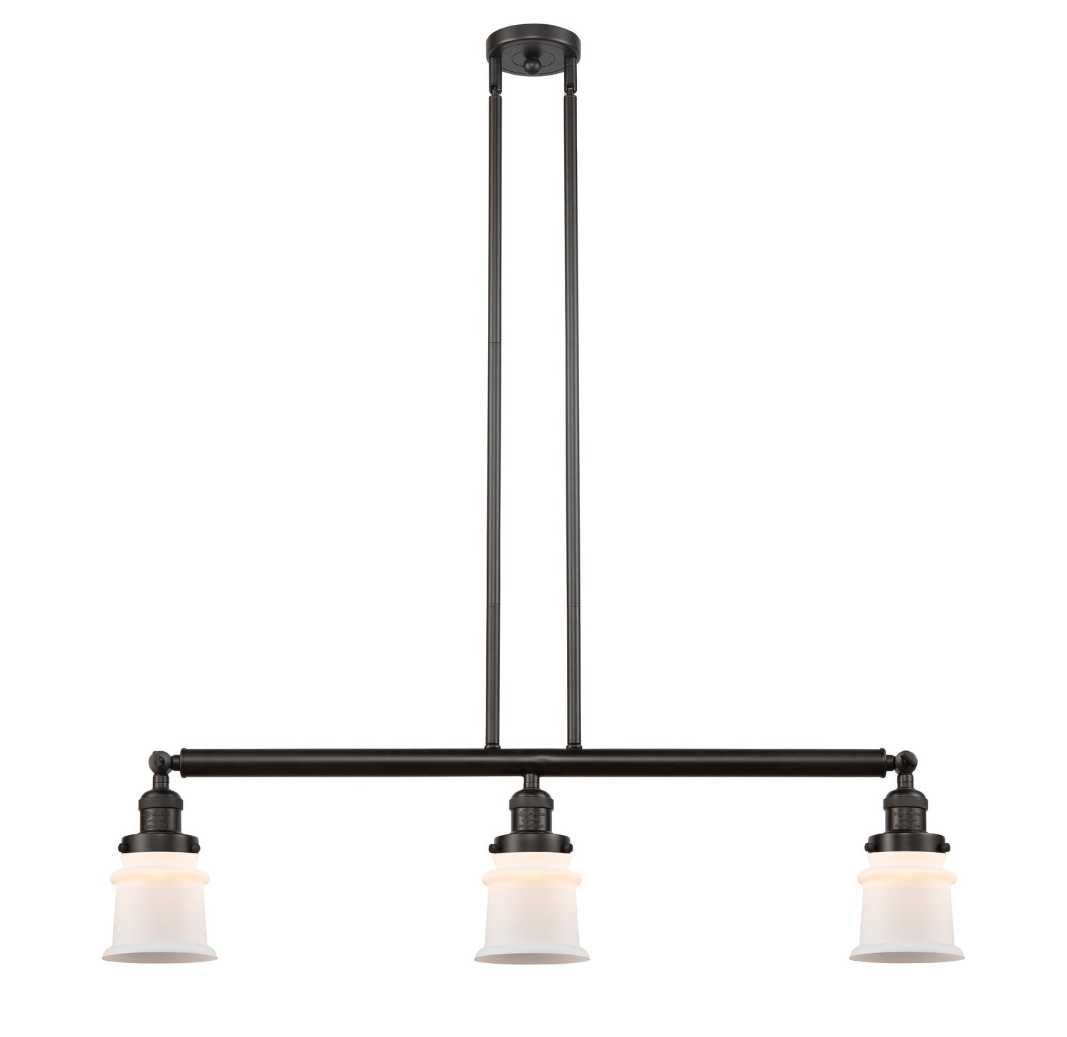 Innovations - 213-OB-G181S - Three Light Island Pendant - Franklin Restoration - Oil Rubbed Bronze