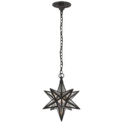 Visual Comfort Signature - CHC 5210AI-AM - LED Lantern - Moravian Star - Aged Iron