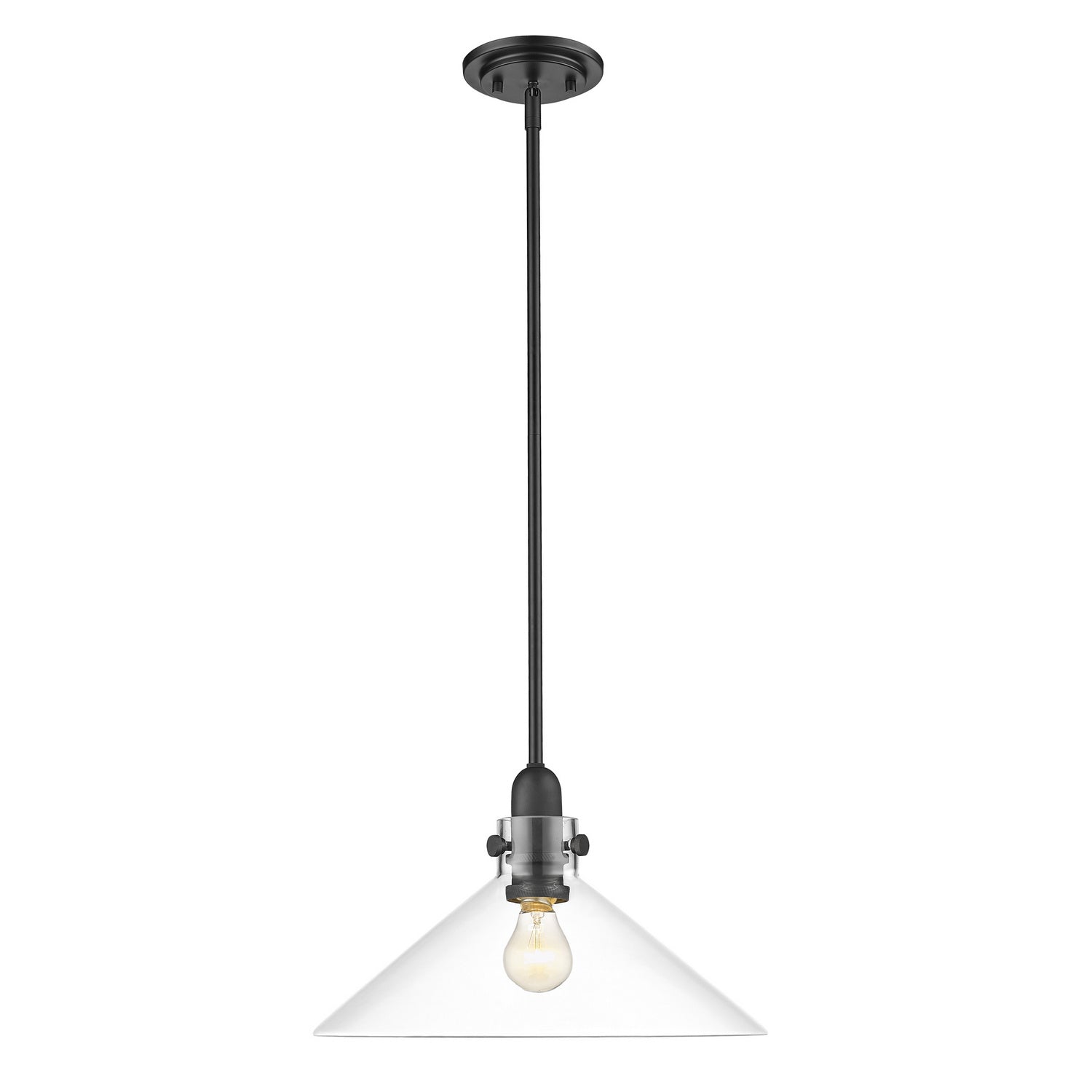 Acclaim Lighting - IN20080BK - One Light Pendant - Dwyer - Matte Black