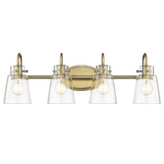 Acclaim Lighting - IN40093ATB - Four Light Vanity - Bristow - Antique Brass