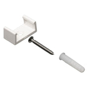 American Lighting - 120-H3-RGBW-CLIPS - Bag of 10 PVC Mounting Clips - Hybrid Linear - White