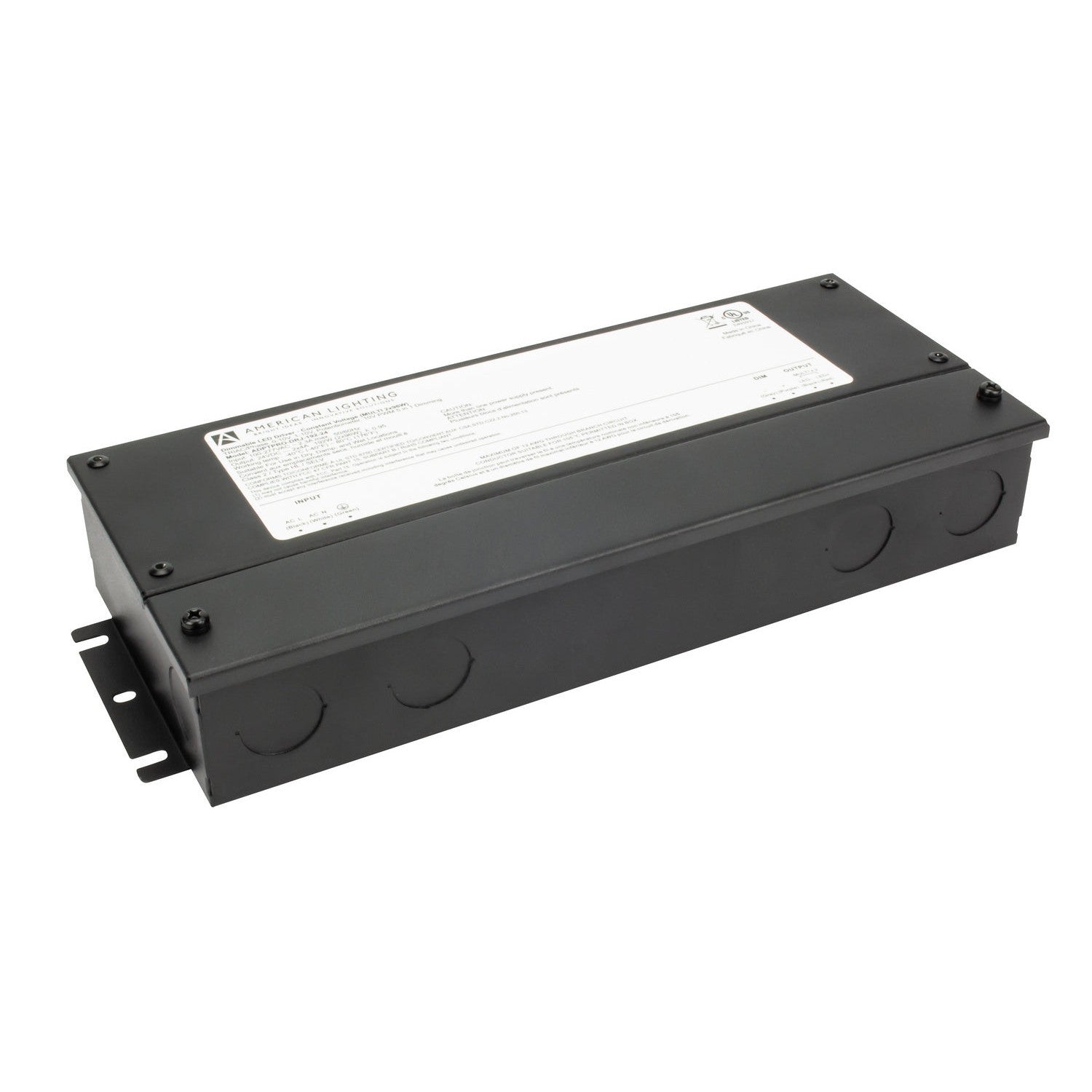American Lighting - ADPTPRO-DRJ-192-24 - Constant Voltage Driver w/Junction - Adaptive Driver - Black