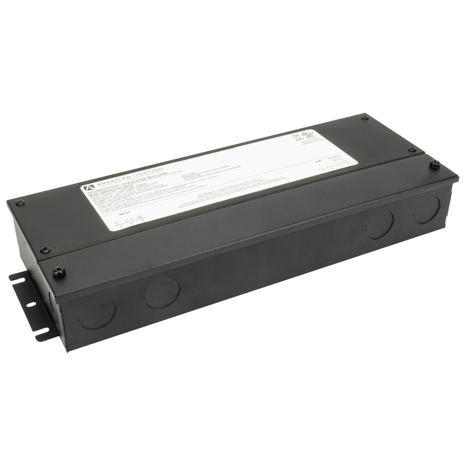 American Lighting - ADPTPRO-DRJ-288-24 - Constant Voltage Driver w/Junction - Adaptive Driver - Black