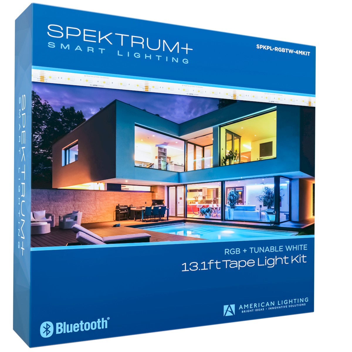 American Lighting - SPKPL-RGBTW-4MKIT - Rgbtw 4Mkit - Spektrum+ 4Mkit - White