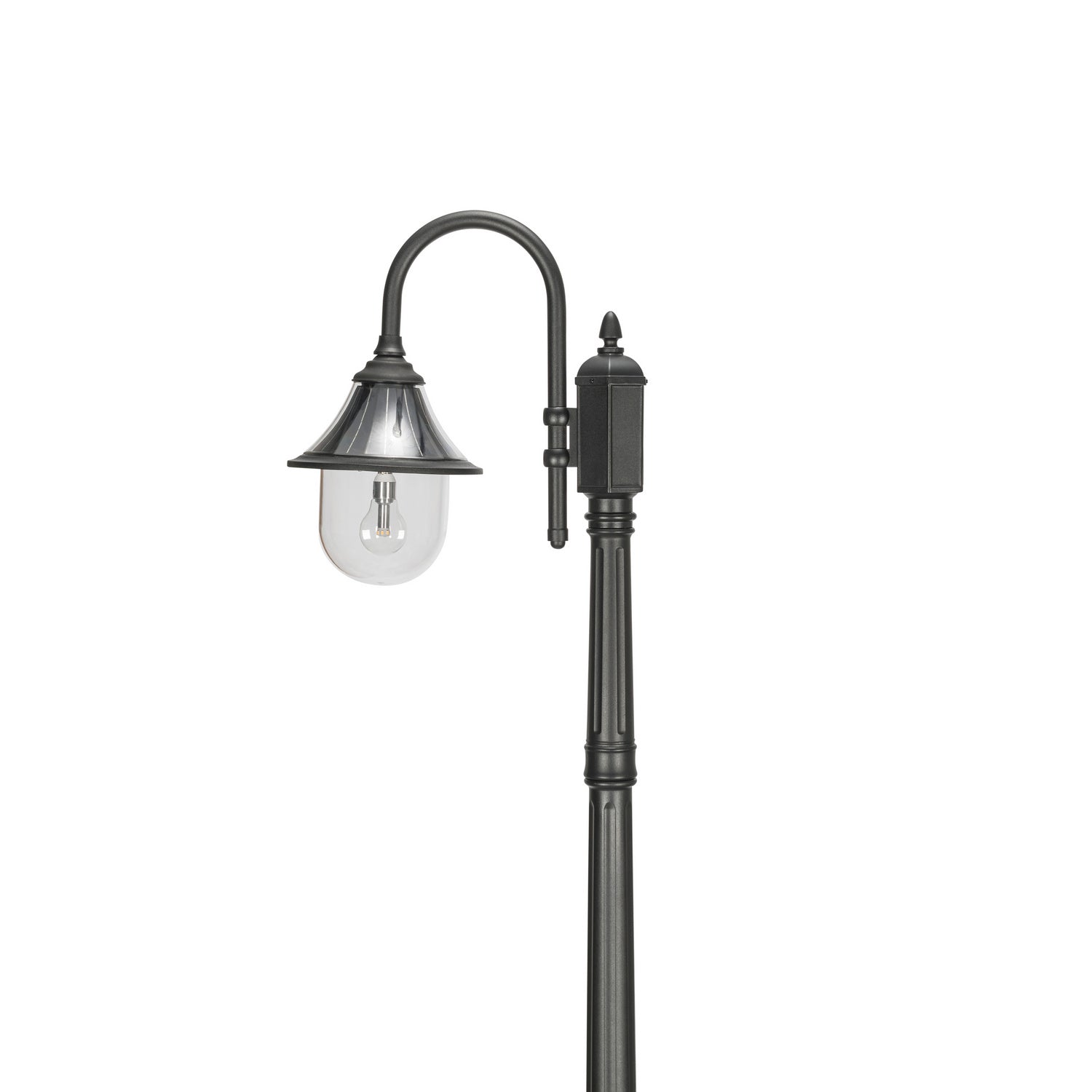 Gama Sonic - 123BM50001 - One Light Post Mount - Black