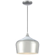 Access - 52057-CH/WH - One Light Pendant - Blend - Chrome