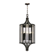 Fine Art Handcrafted Lighting - 899582ST - Six Light Lantern - Bristol - Black