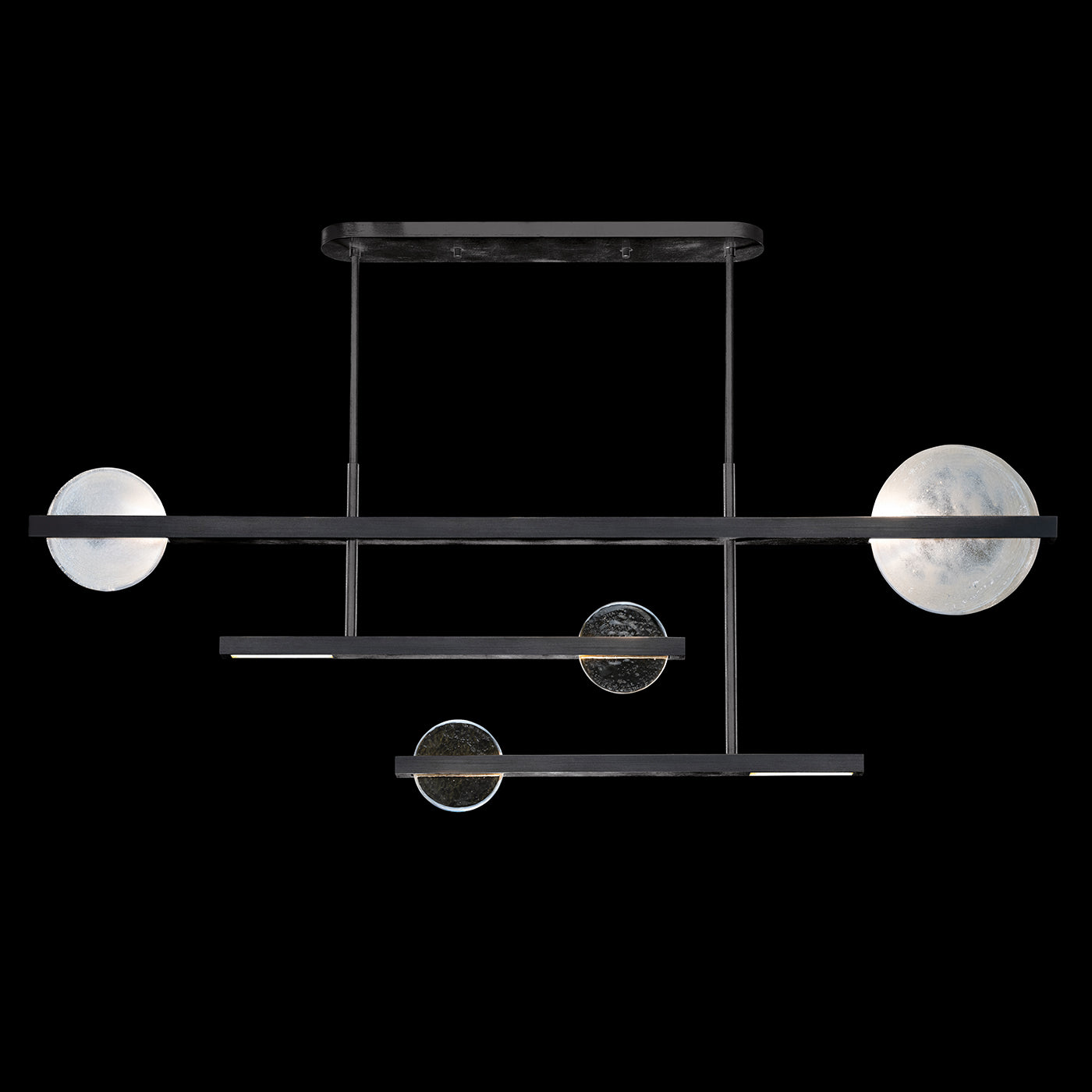 Fine Art Handcrafted Lighting - 921240-1ST - LED Pendant - Selene - Black