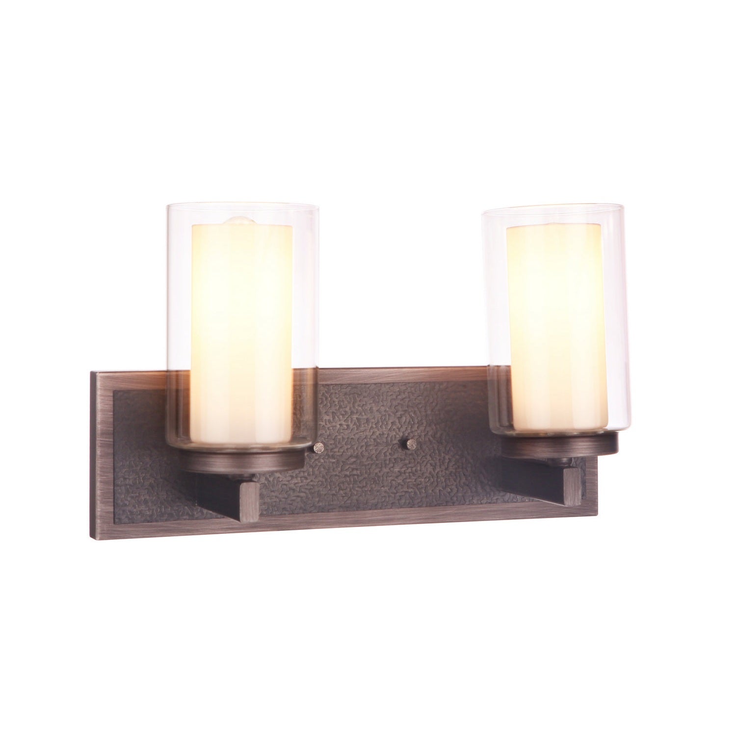 Craftmade - 11615NIVNI2 - Two Light Vanity - Texture - Natural Iron/Vintage Iron
