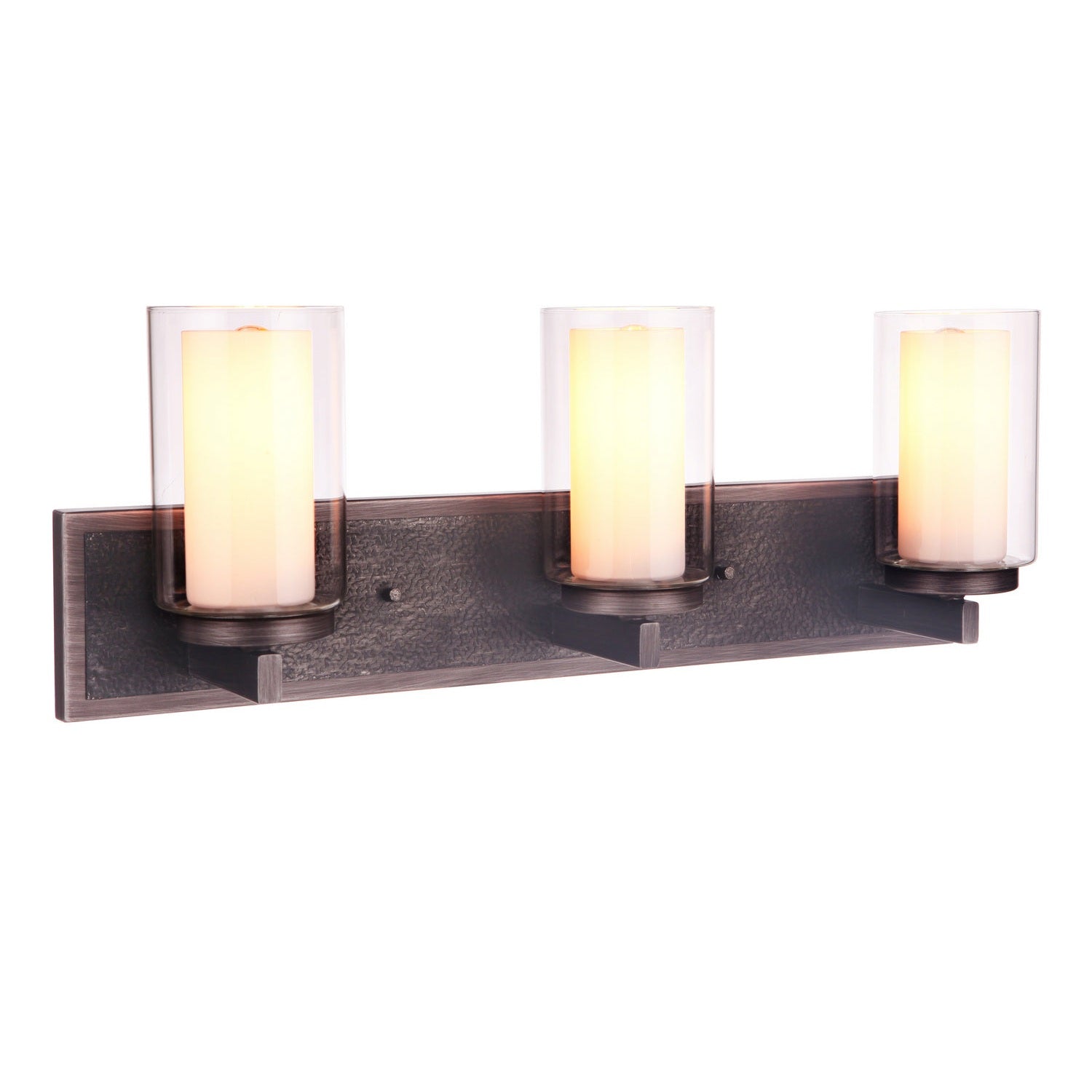 Craftmade - 11624NIVNI3 - Three Light Vanity - Texture - Natural Iron/Vintage Iron