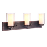 Craftmade - 11624NIVNI3 - Three Light Vanity - Texture - Natural Iron/Vintage Iron
