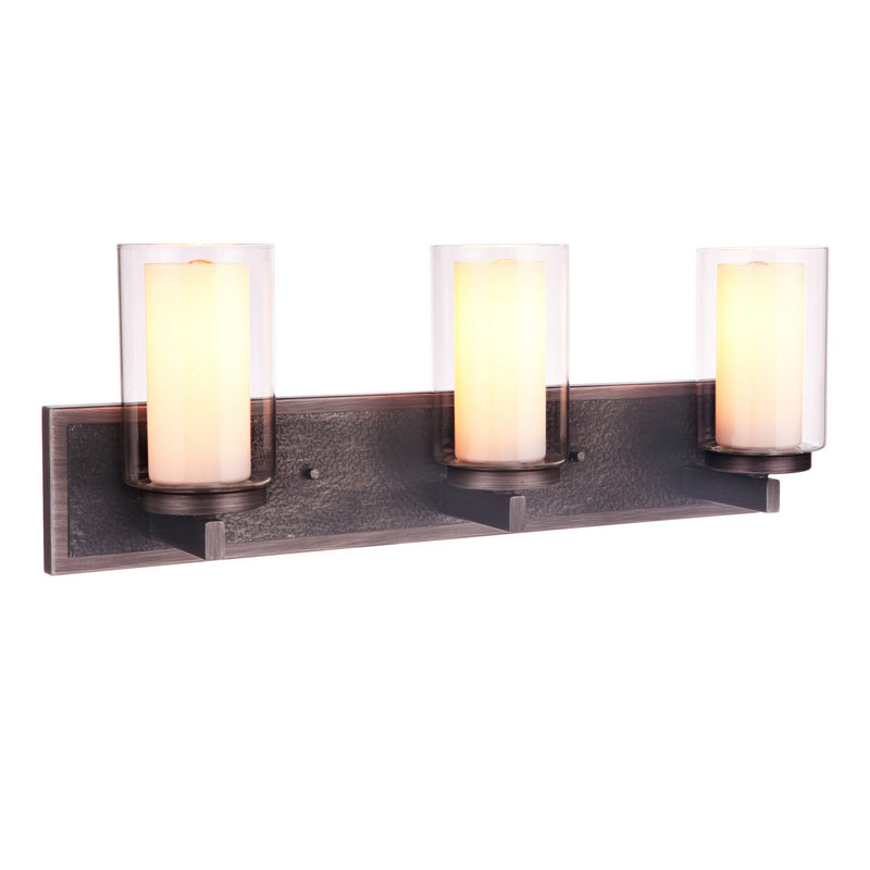 Craftmade - 11624NIVNI3 - Three Light Vanity - Texture - Natural Iron/Vintage Iron