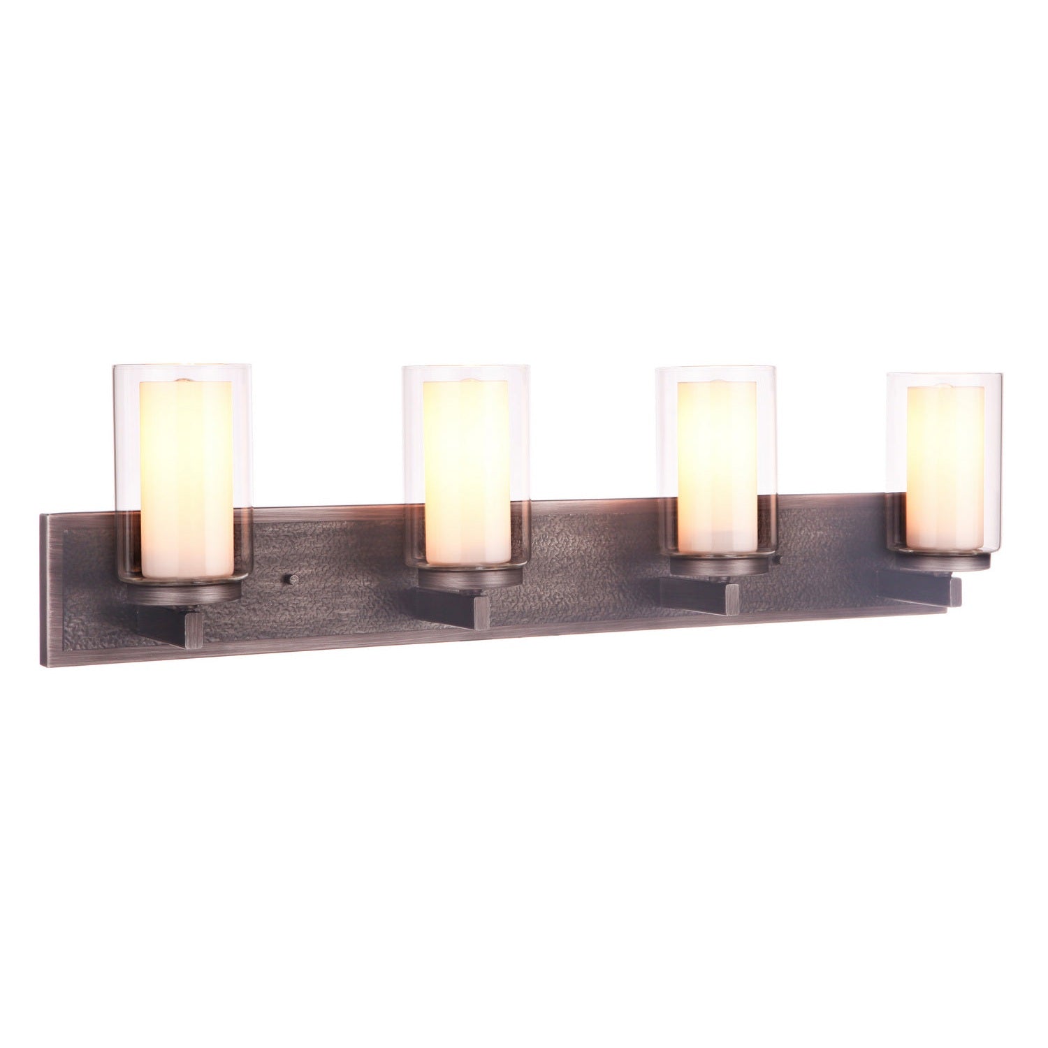 Craftmade - 11633NIVNI4 - Four Light Vanity - Texture - Natural Iron/Vintage Iron