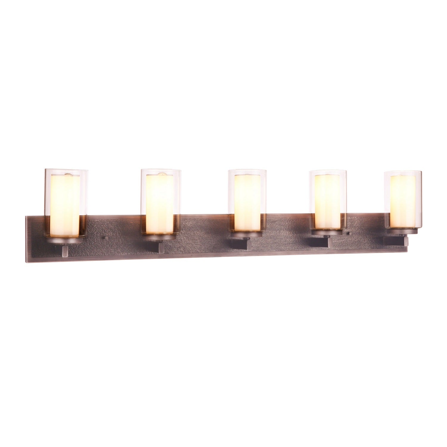 Craftmade - 11642NIVNI5 - Five Light Vanity - Texture - Natural Iron/Vintage Iron