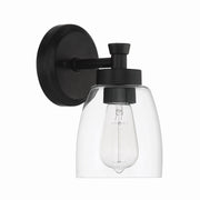 Craftmade - 12705FB1 - One Light Wall Sconce - Henning - Flat Black