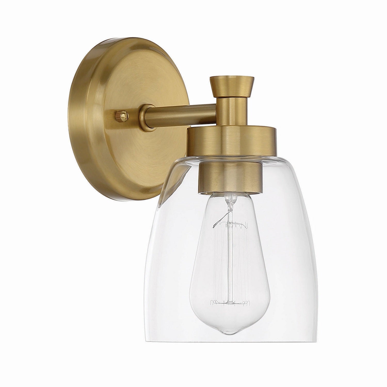 Craftmade - 12705SB1 - One Light Wall Sconce - Henning - Satin Brass