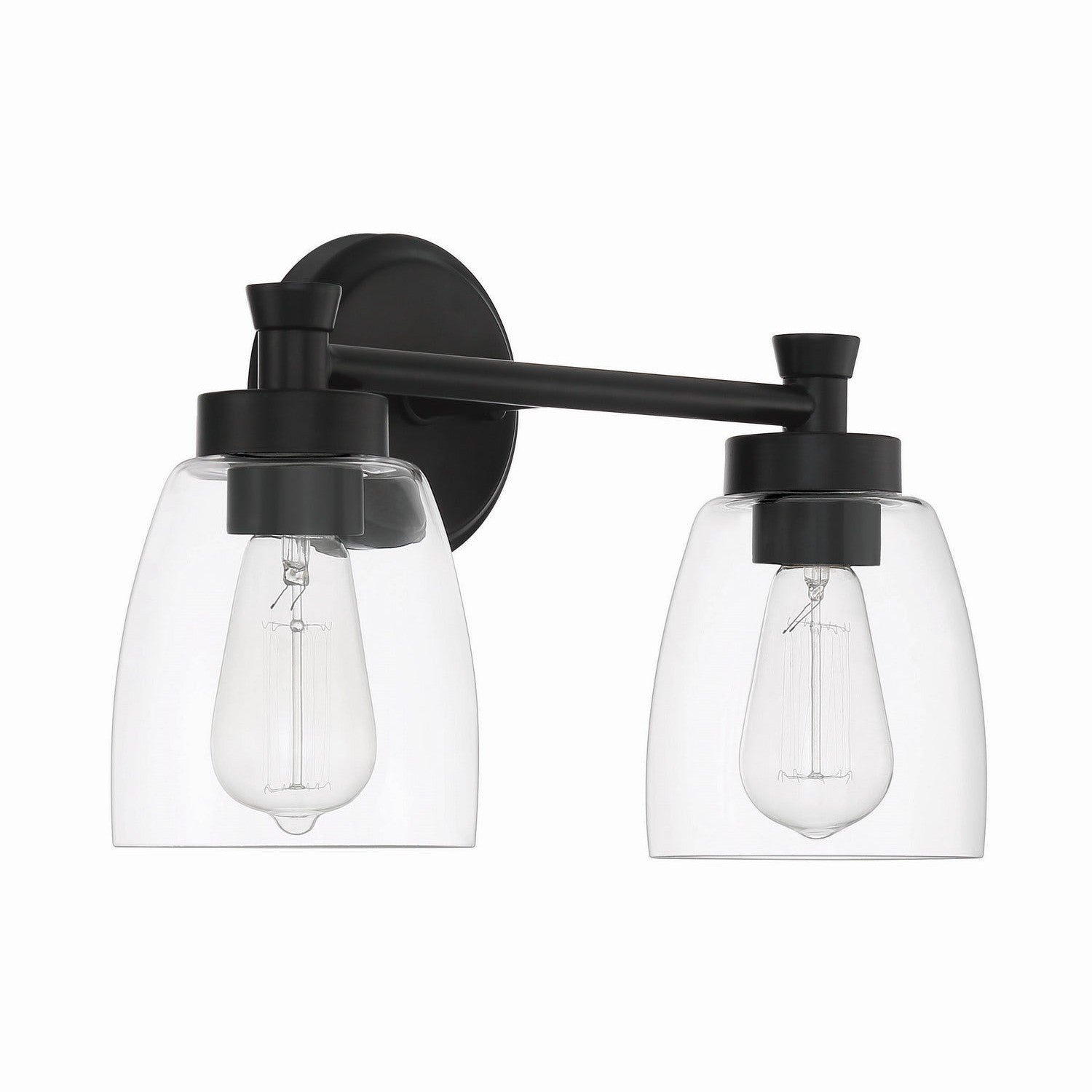 Craftmade - 12716FB2 - Two Light Vanity - Henning - Flat Black