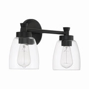 Craftmade - 12716FB2 - Two Light Vanity - Henning - Flat Black