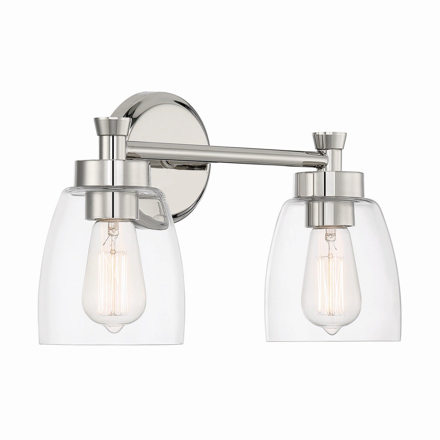 Craftmade - 12716PLN2 - Two Light Vanity - Henning - Polished Nickel
