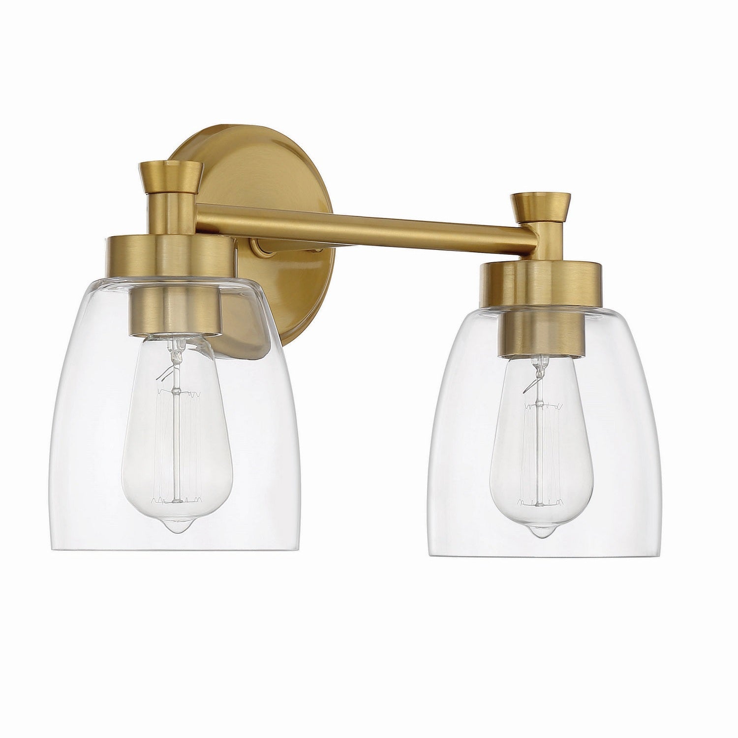 Craftmade - 12716SB2 - Two Light Vanity - Henning - Satin Brass