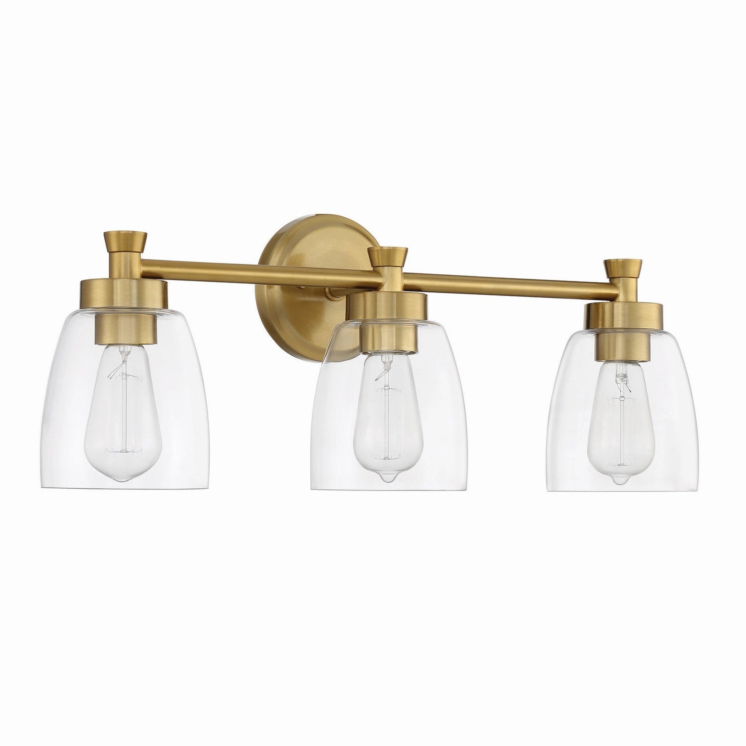 Craftmade - 12724SB3 - Three Light Vanity - Henning - Satin Brass