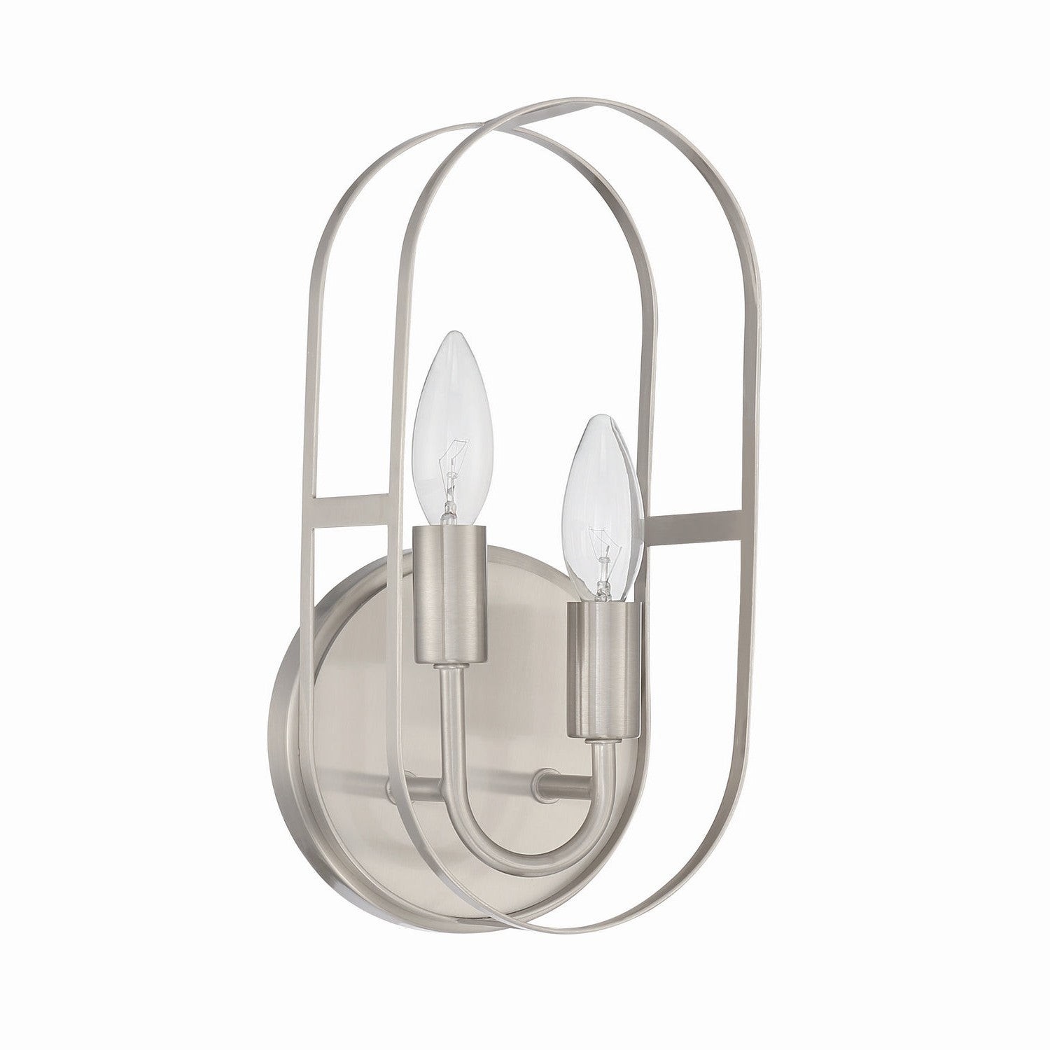 Craftmade - 12806BNK2 - Two Light Wall Sconce - Mindful - Brushed Polished Nickel