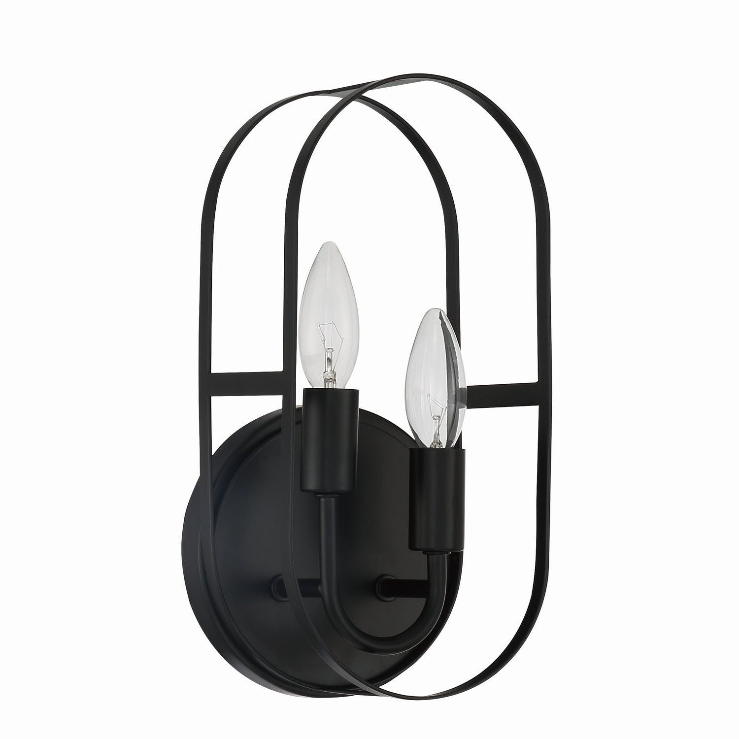 Craftmade - 12806FB2 - Two Light Wall Sconce - Mindful - Flat Black