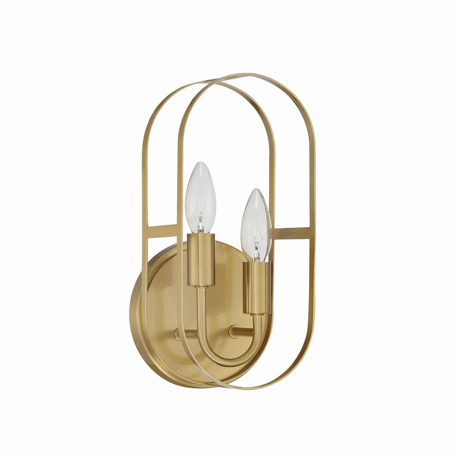 Craftmade - 12806SB2 - Two Light Vanity - Mindful - Satin Brass
