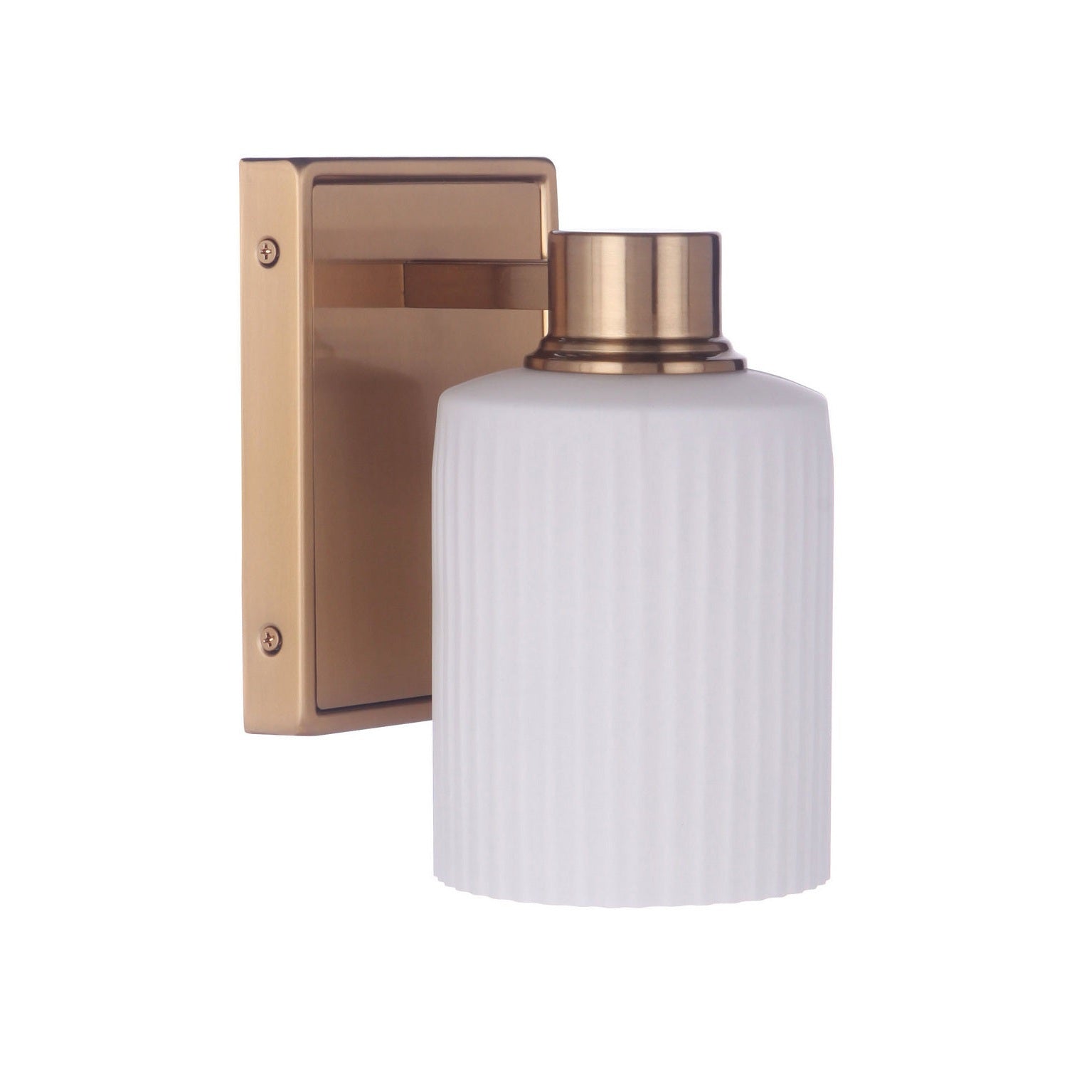 Craftmade - 12905SB1 - One Light Wall Sconce - Bretton - Satin Brass