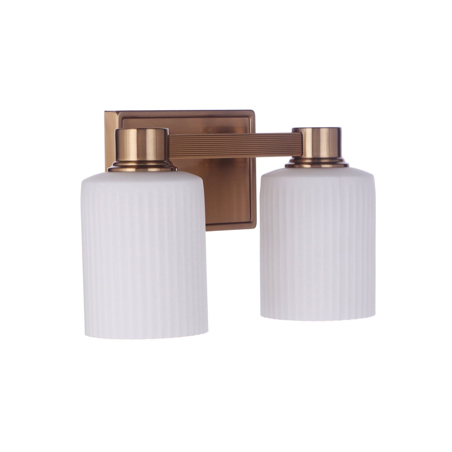 Craftmade - 12912SB2 - Two Light Vanity - Bretton - Satin Brass