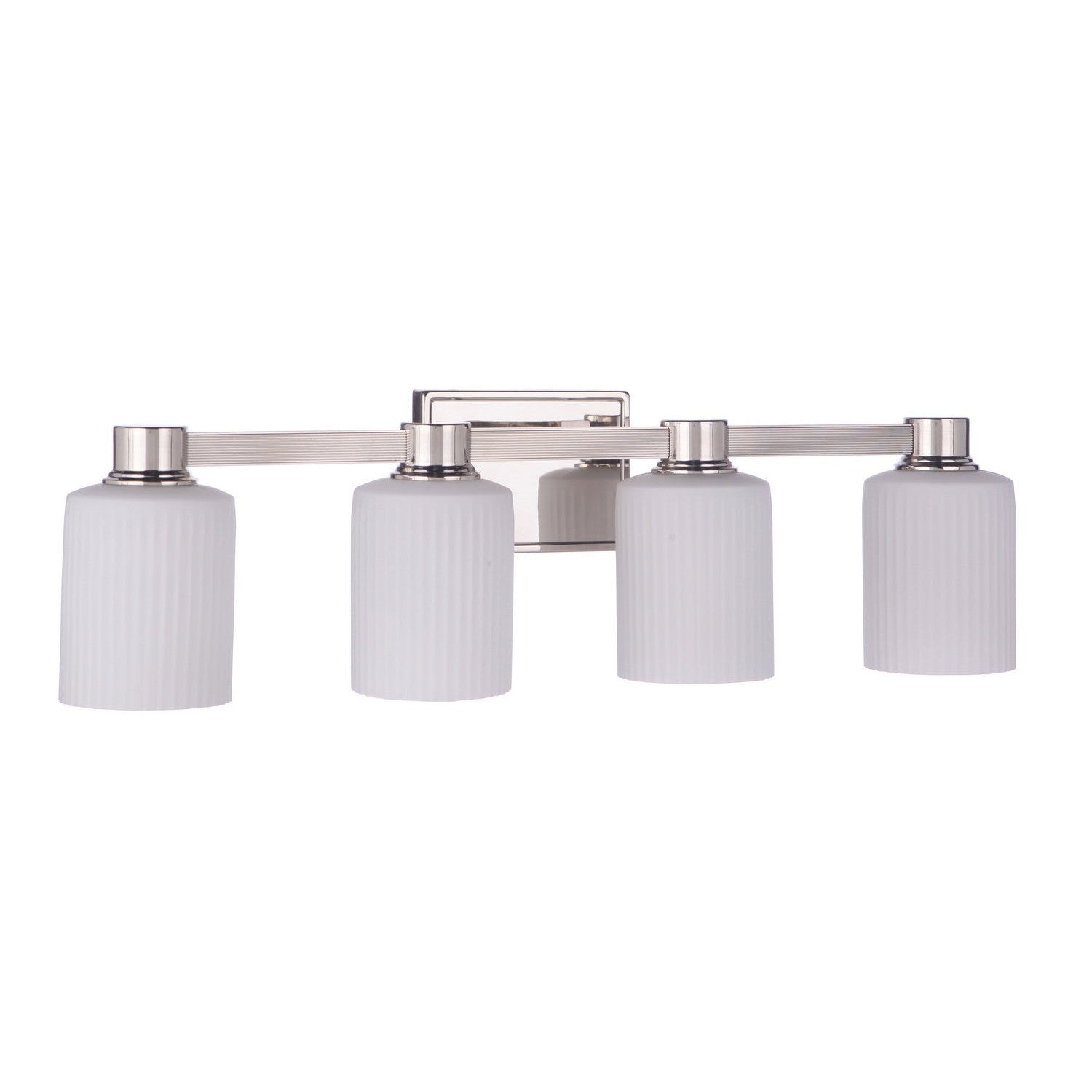Craftmade - 12928PLN4 - Four Light Vanity - Bretton - Polished Nickel