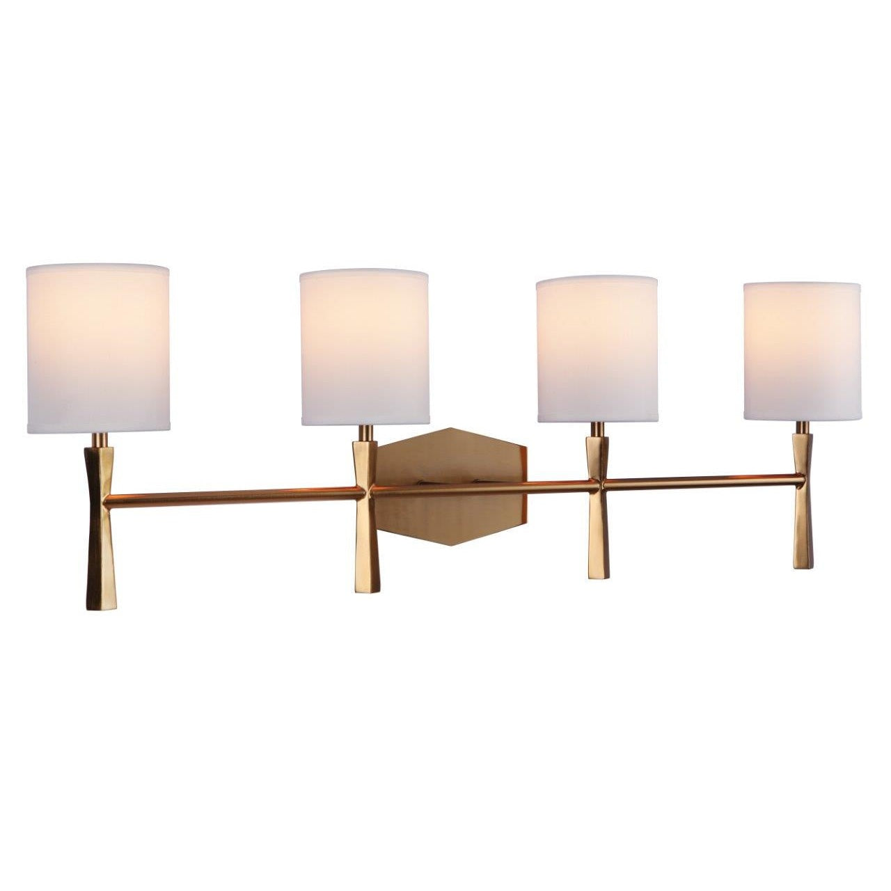 Craftmade - 16032SB4 - Four Light Vanity - Chatham - Satin Brass