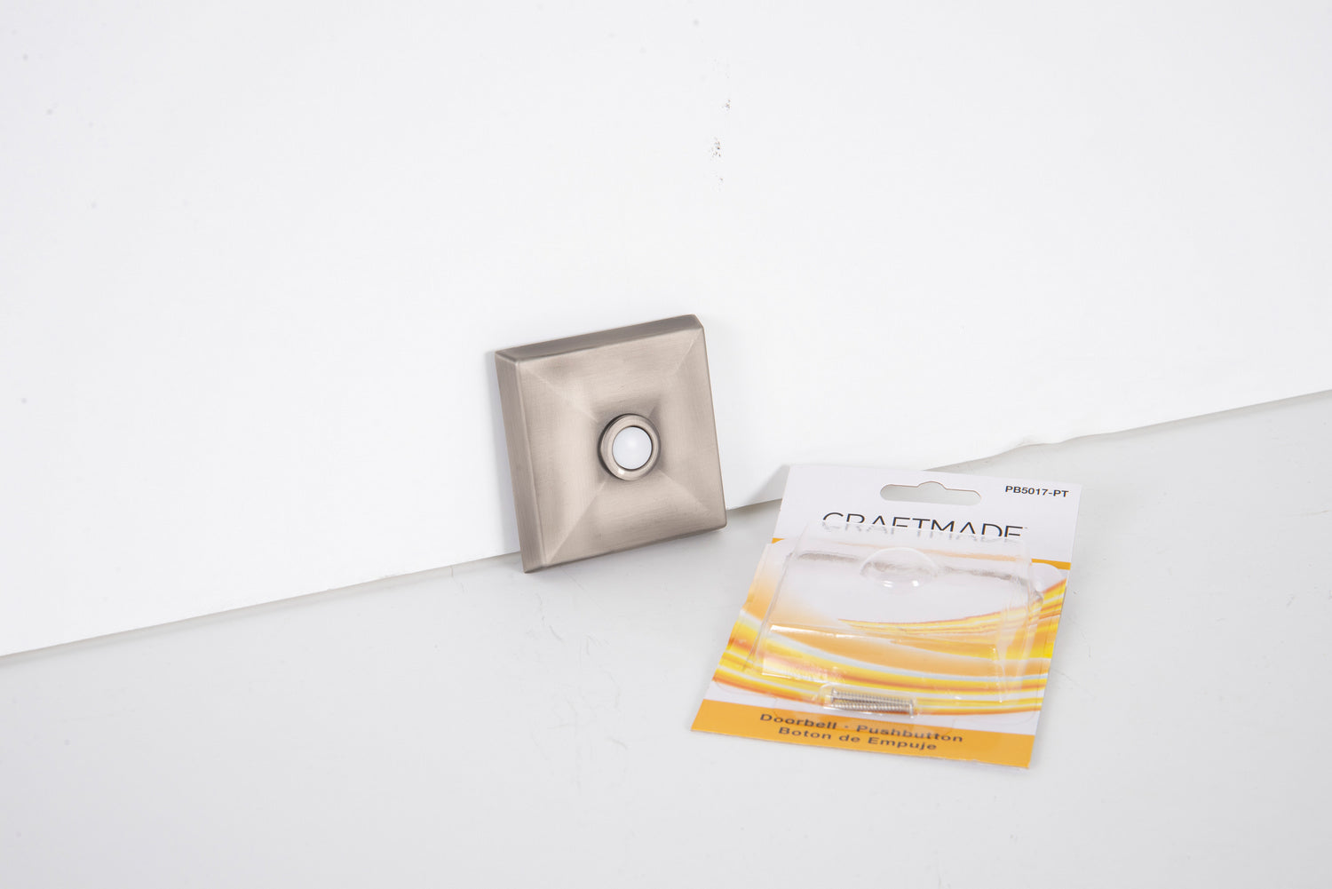 Craftmade - PB5017-PT - Recessed Mount Lighted Push Button - Push Button-Recessed - Pewter