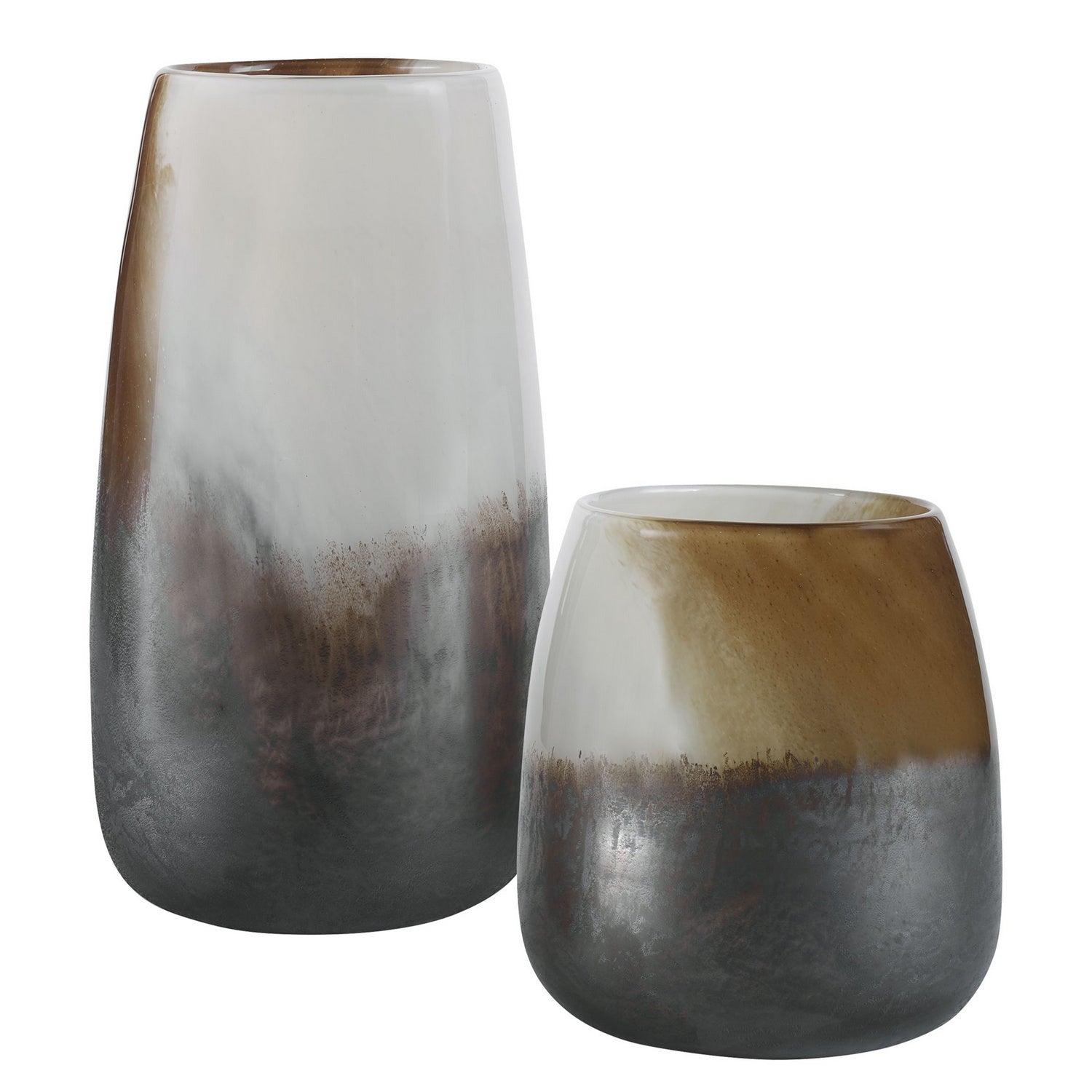 Uttermost - 18047 - Vases, S/2 - Desert Wind - Dark Bronze