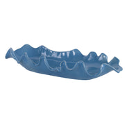 Uttermost - 18052 - Bowl - Ruffled Feathers - Gloss Blue