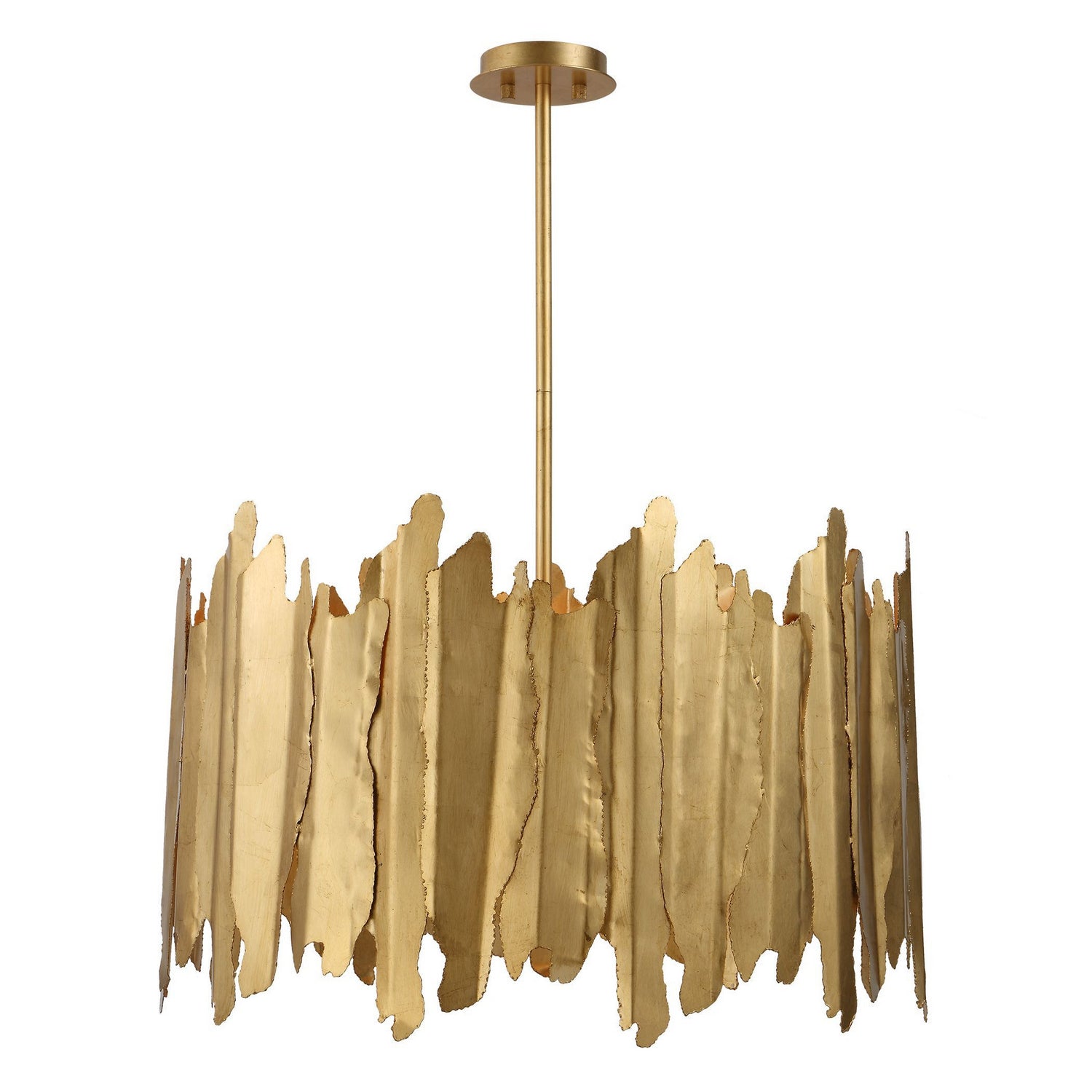 Uttermost - 21579 - Eight Light Pendant - Golden - Gold Leaf