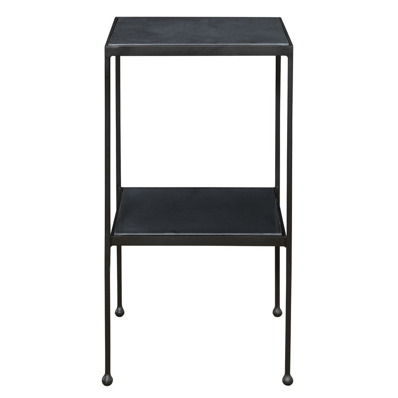 Uttermost - 25253 - Accent Table - Sherwood - Matte Black