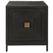 Uttermost - 25290 - Cabinet / End Table - Aiken - Dark Ebony Stain