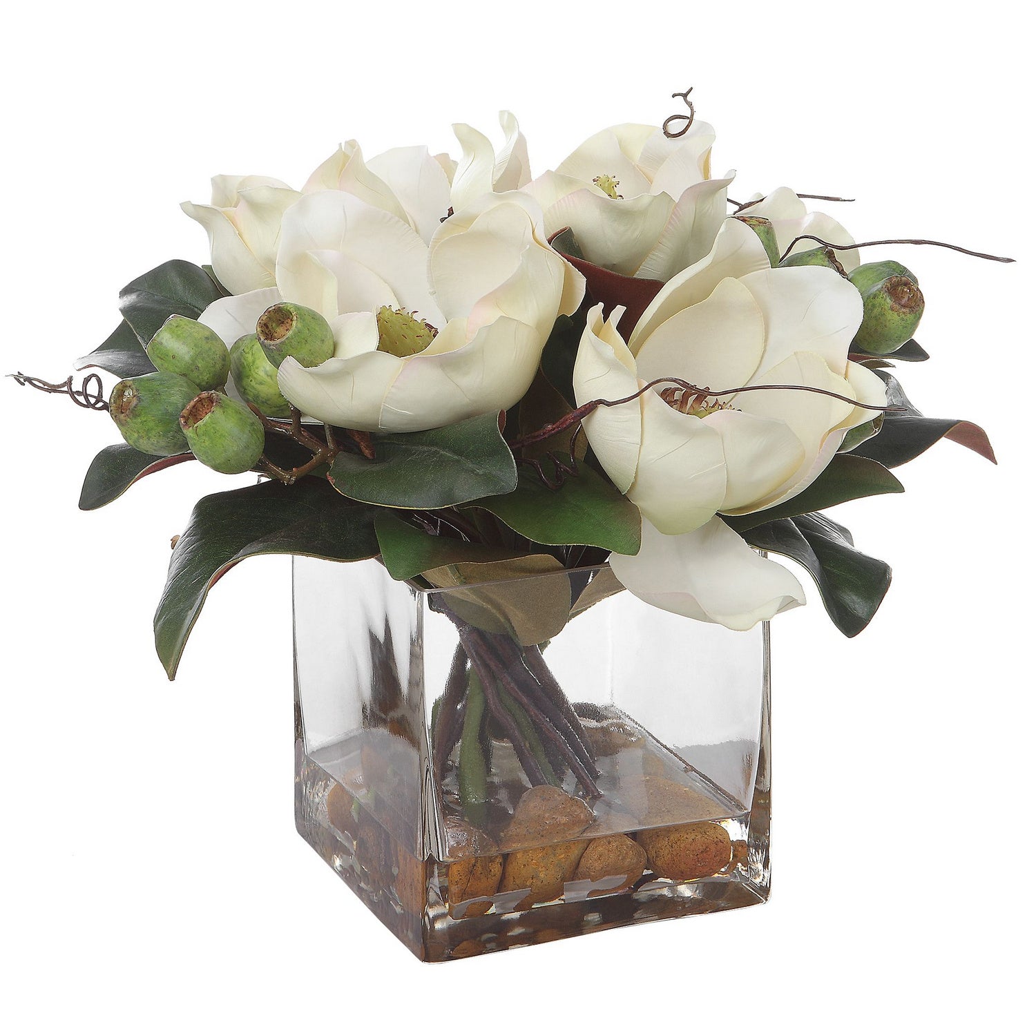 Uttermost - 60197 - Artificial Flower - Dobbins Magnolia - Natural