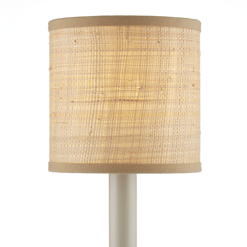 Currey and Company - 0900-0028 - Chandelier Shade - Natural Grasscloth Collection - Natural