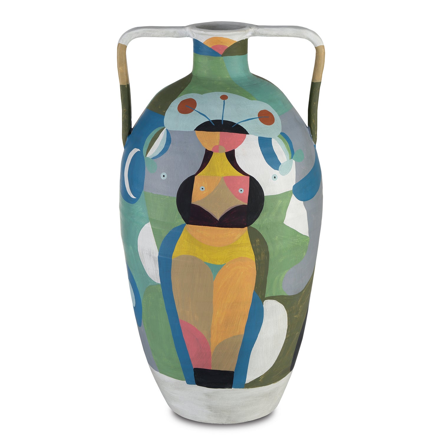 Currey and Company - 1200-0617 - Vase - Amphora Collection - Multicolor