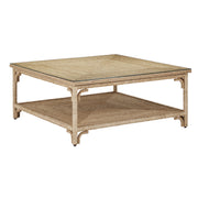 Currey and Company - 3000-0219 - Cocktail Table - Olisa Collection - Natural Rope