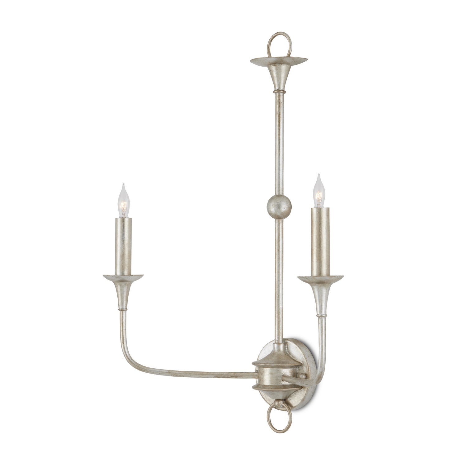 Currey and Company - 5000-0218 - Two Light Wall Sconce - Nottaway Collection - Champagne