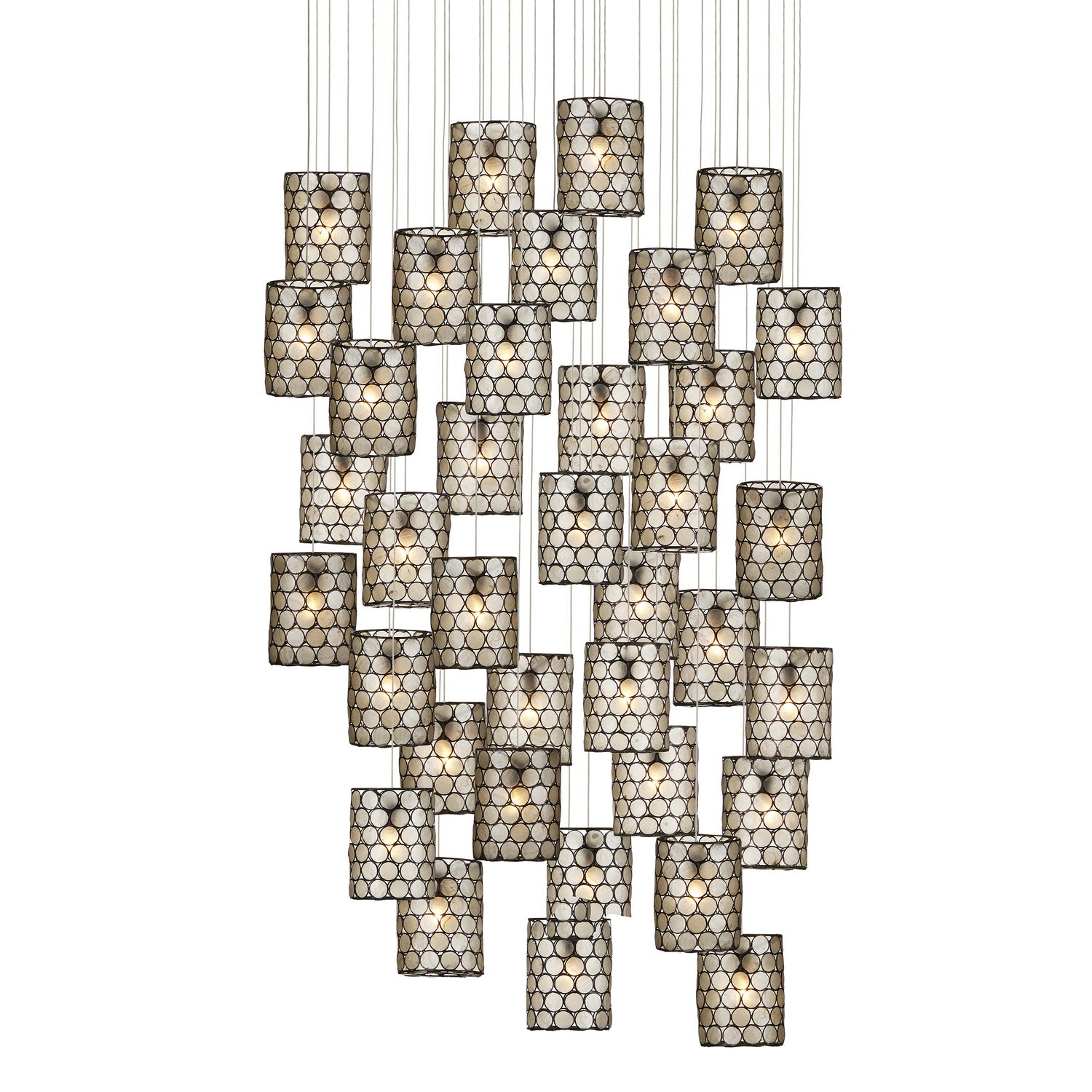 Currey and Company - 9000-1053 - 36 Light Pendant - Regatta Collection - Cupertino