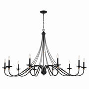 Minka-Lavery - 1038-677 - Ten Light Chandelier - Westchester County - Sand Coal With Skyline Gold Le