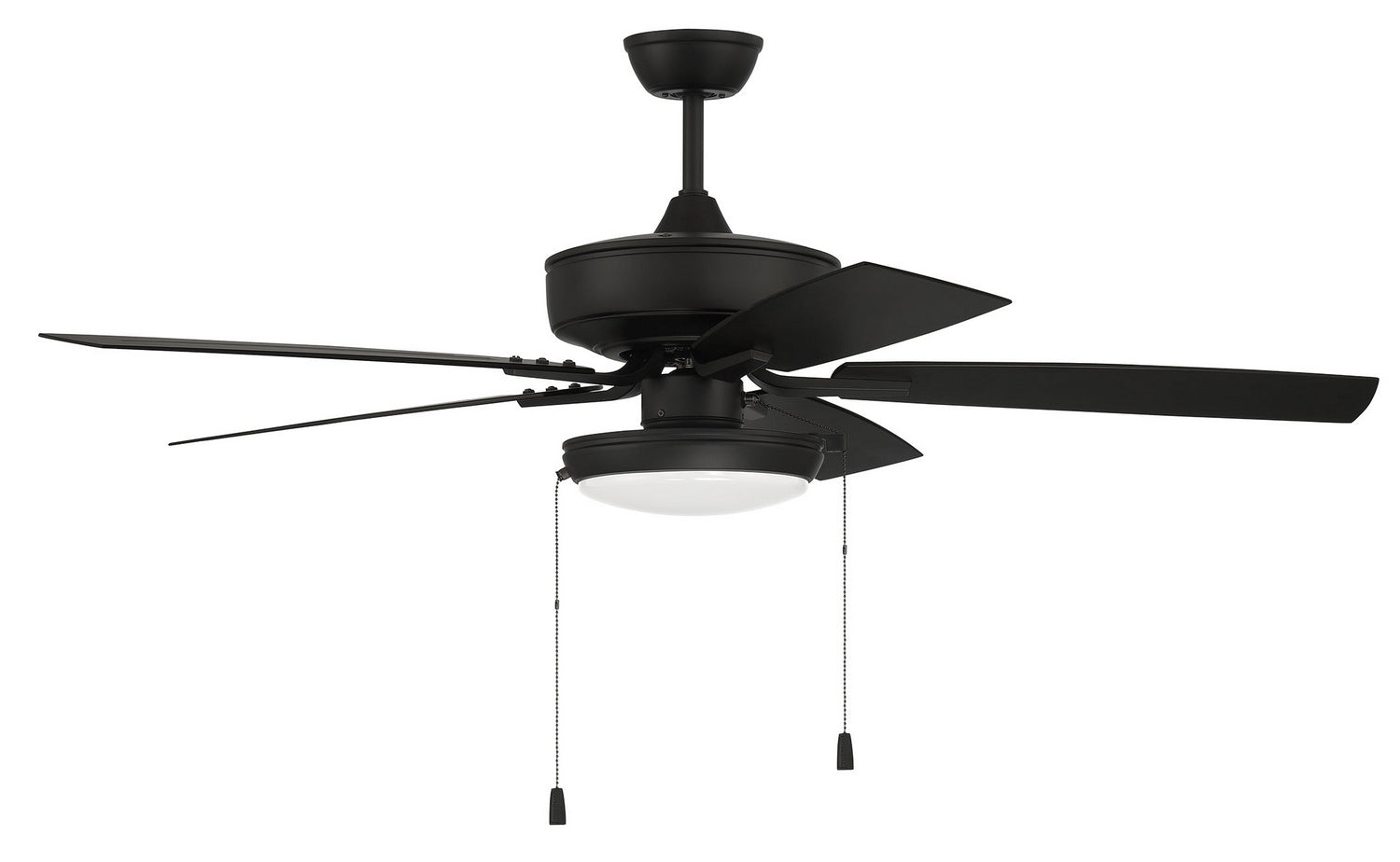 Craftmade - OP119FB5 - 52"Outdoor Ceiling Fan - Outdoor Pro Plus 119 - Flat Black