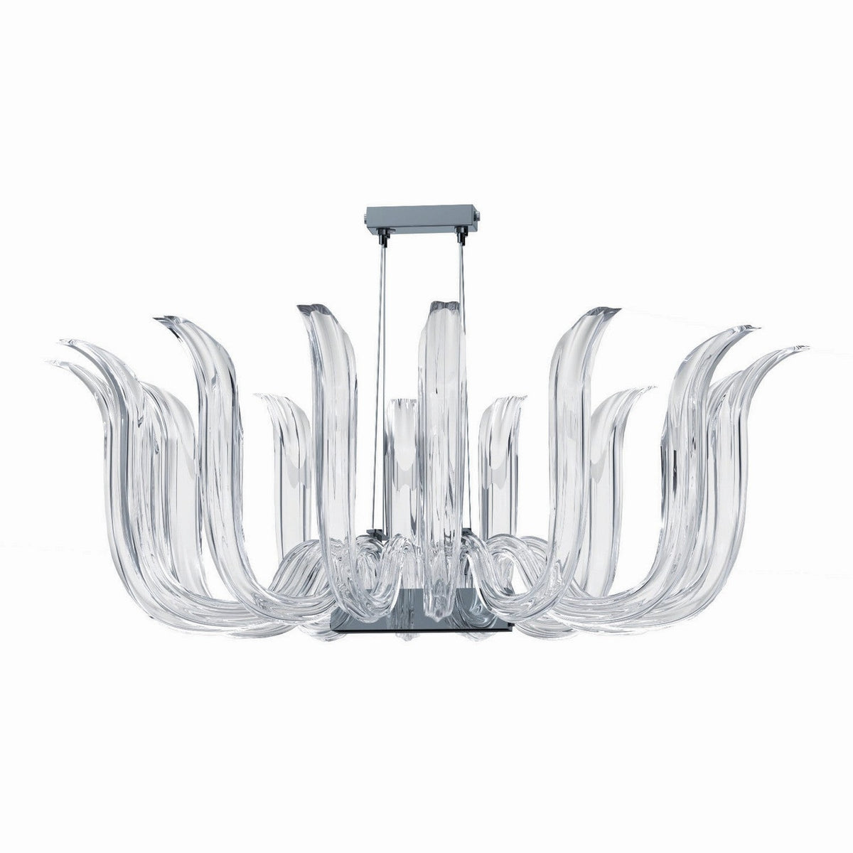 Metropolitan - N9314 - 14 Light Chandelier - Cisne - Polished Nickel